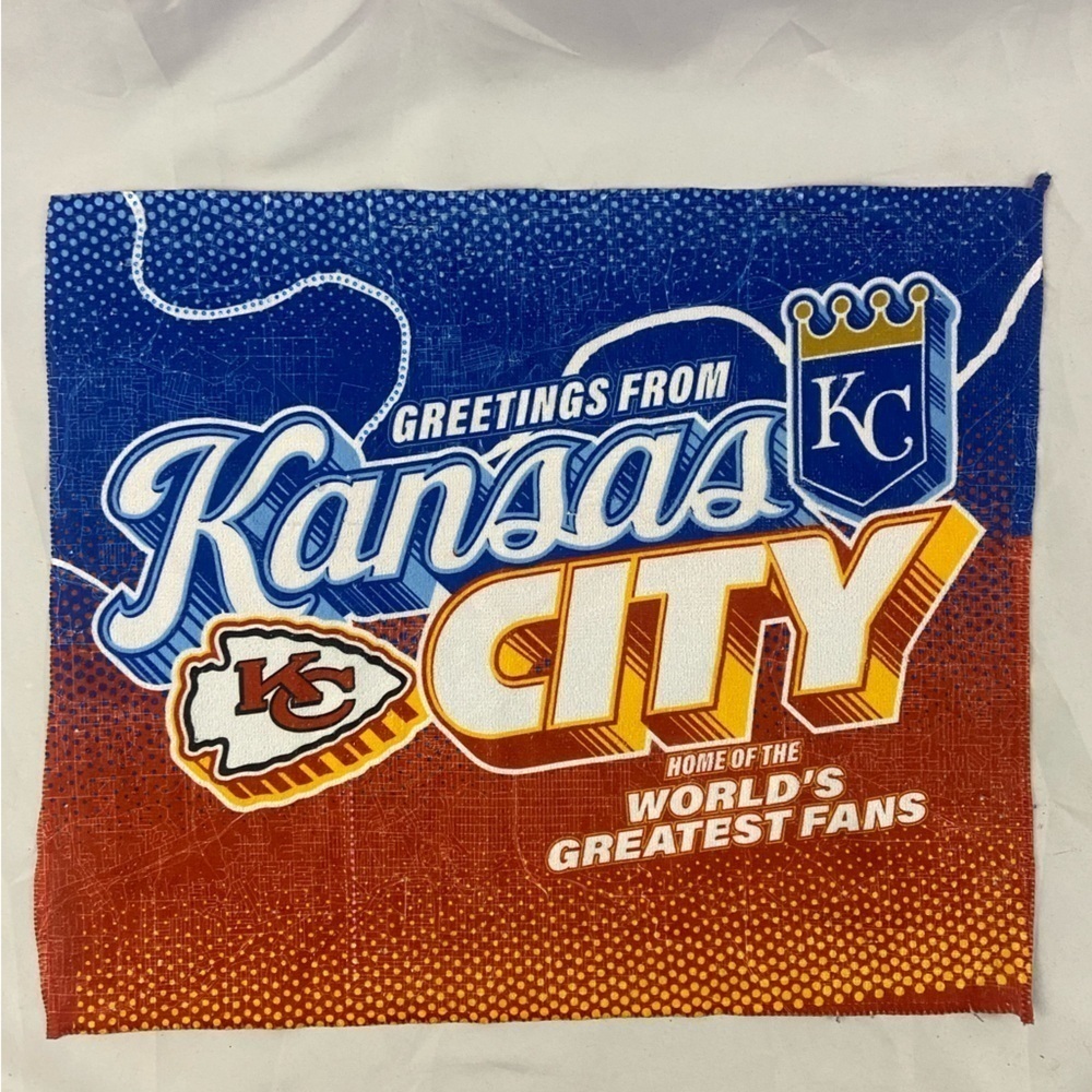 Royals Game Give Away Kansas City Royals/Chiefs Rally Towel MLB NFL Champions
